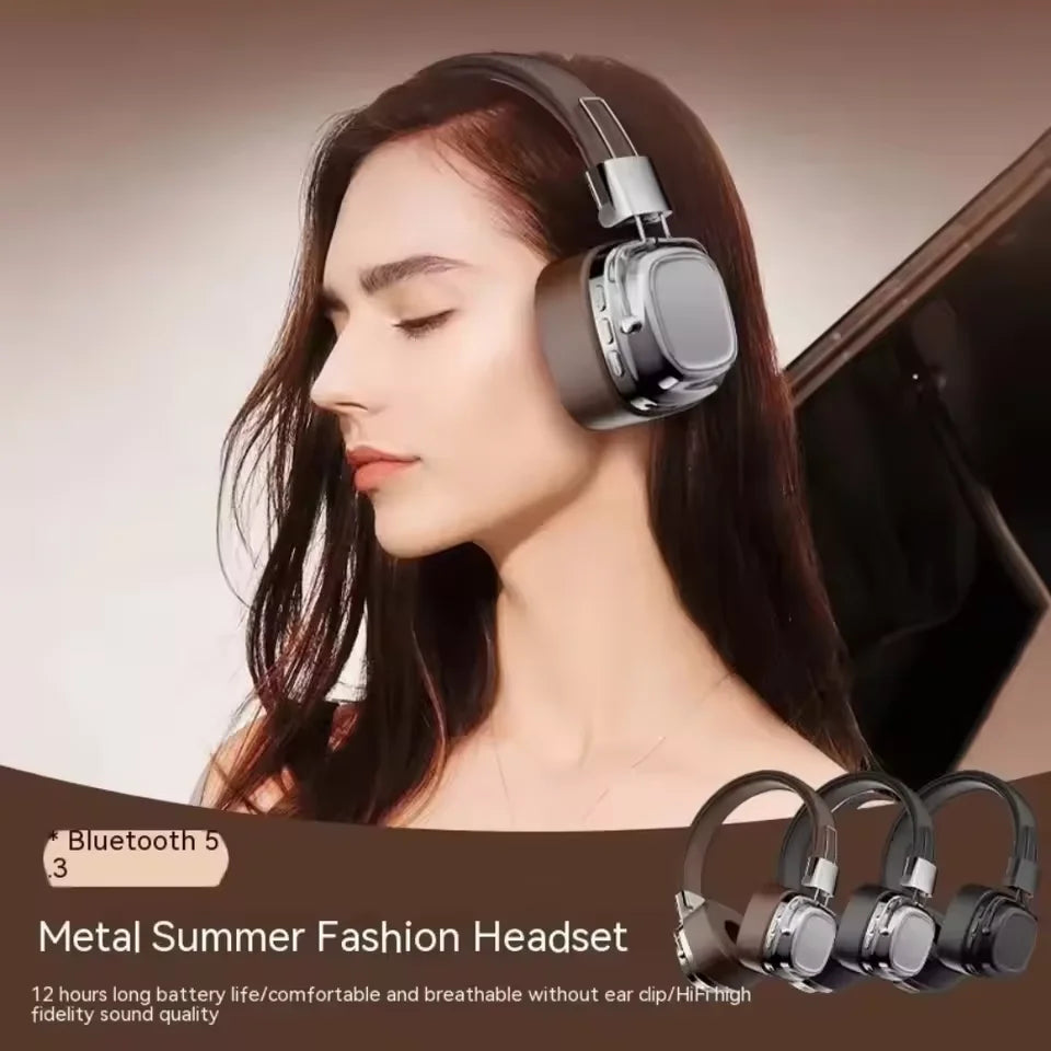 Retro Trendy Wireless Headphones CR8 β Iconic Design, Premium Sound