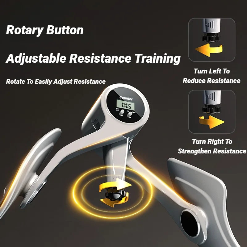 Smart Leg Clamping Trainer – Adjustable Resistance Fitness Equipment