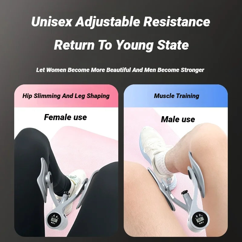 Smart Leg Clamping Trainer – Adjustable Resistance Fitness Equipment