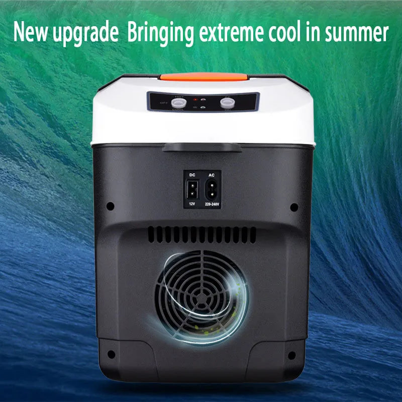 Portable Car and Home Mini Refrigerator – 10L Dual Function (Hot & Cold)