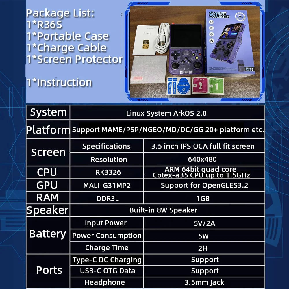 Boyhom Retro Gaming Console – Power in Your Hands