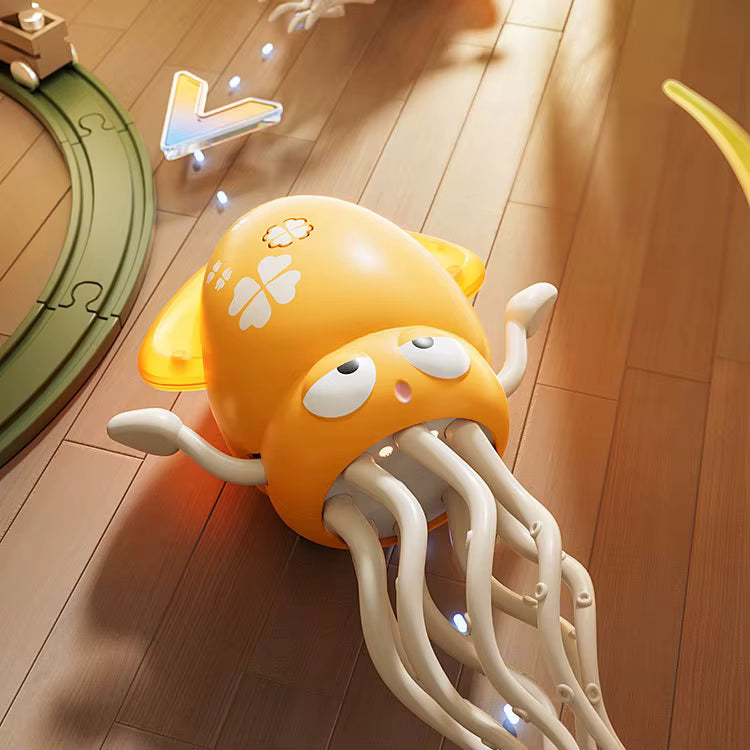 Cute Cartoon Jellyfish Night Light β Adorable LED Mood Lamp
