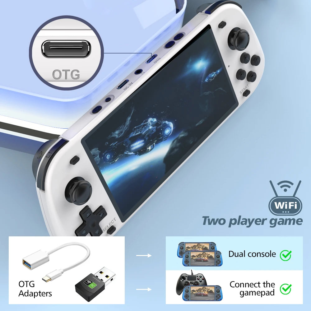 R50S Retro Handheld Game Console