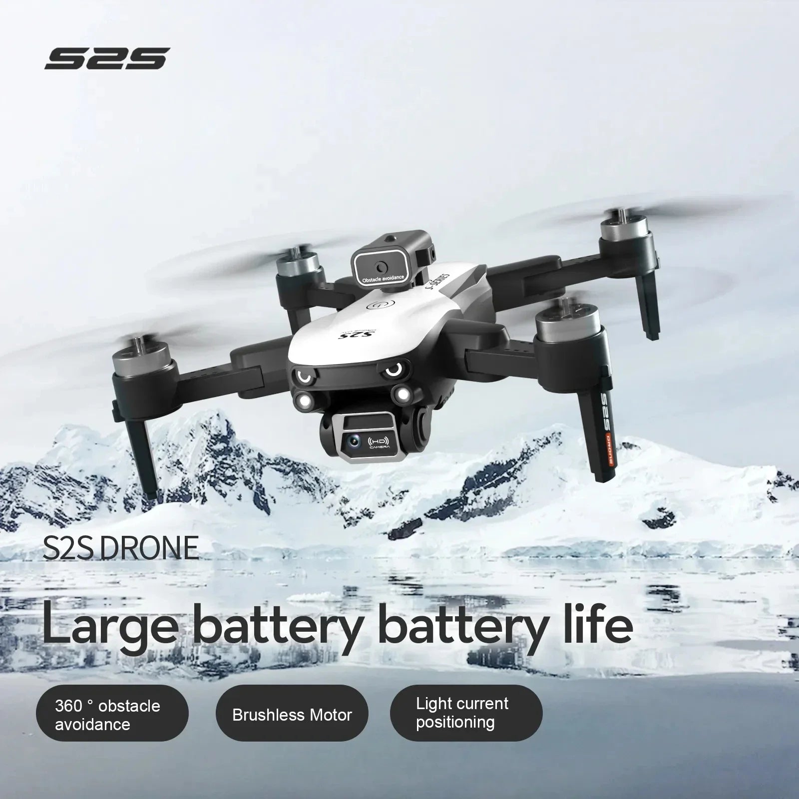 S2S 8K GPS Drone – Power, Precision & Performance in Every Flight