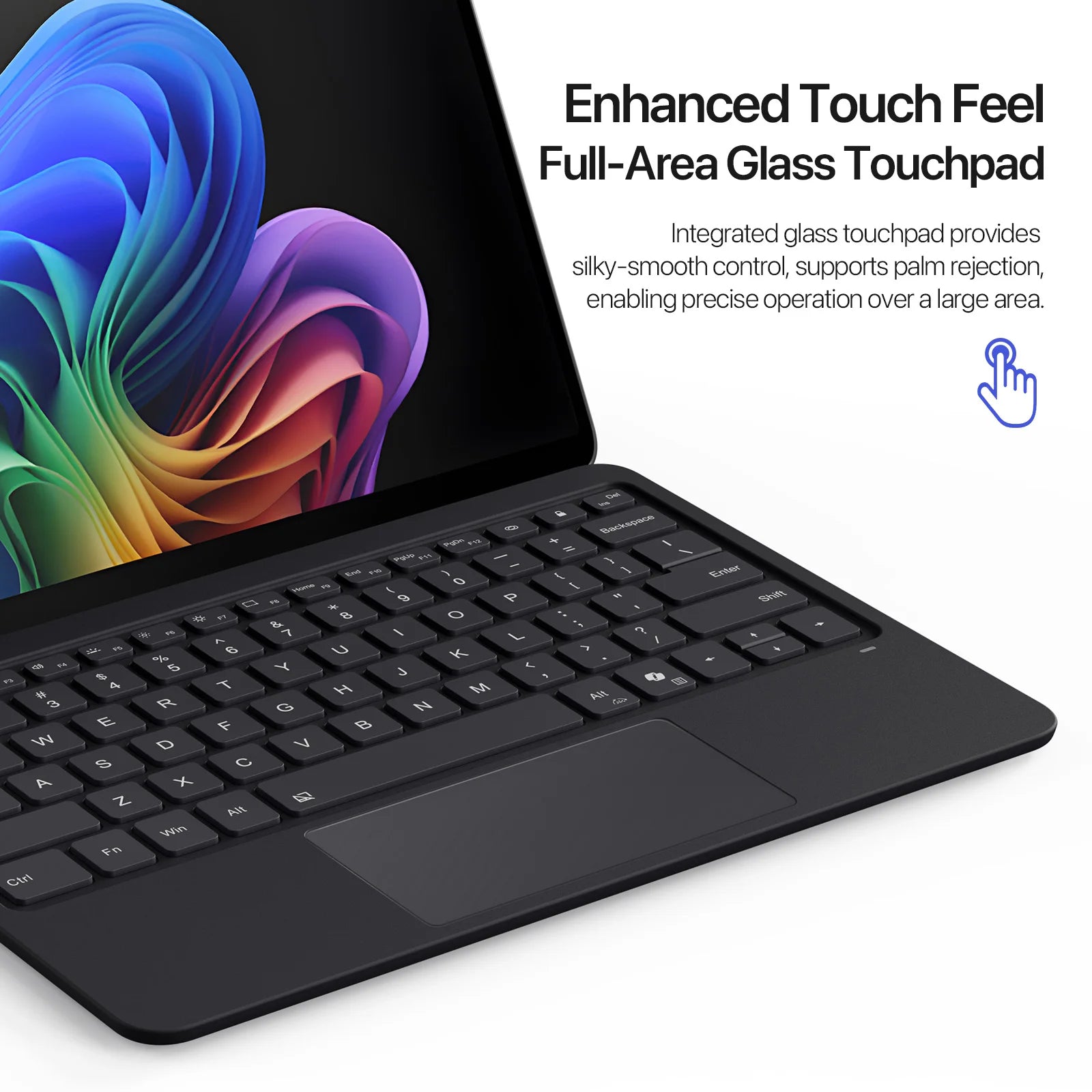 Detachable Magnetic Keyboard – Slim and Responsive Design